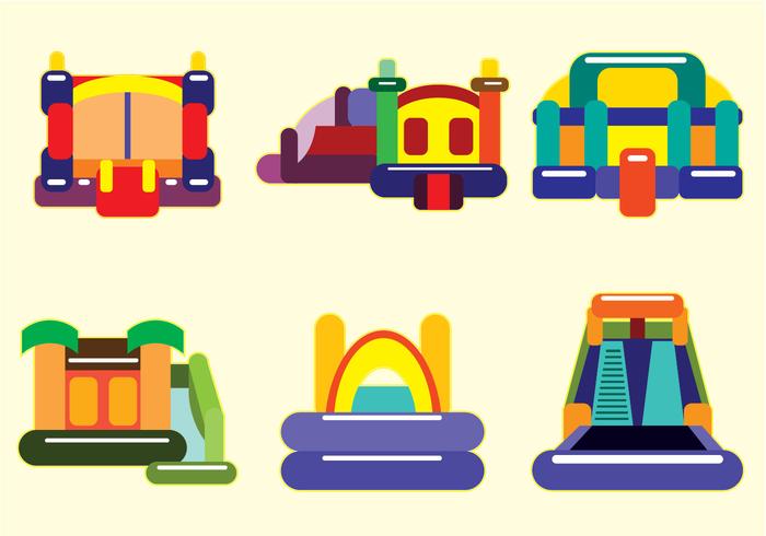 700x490 Bounce House Vector