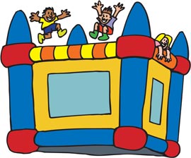 270x224 Bounce House Clip Art