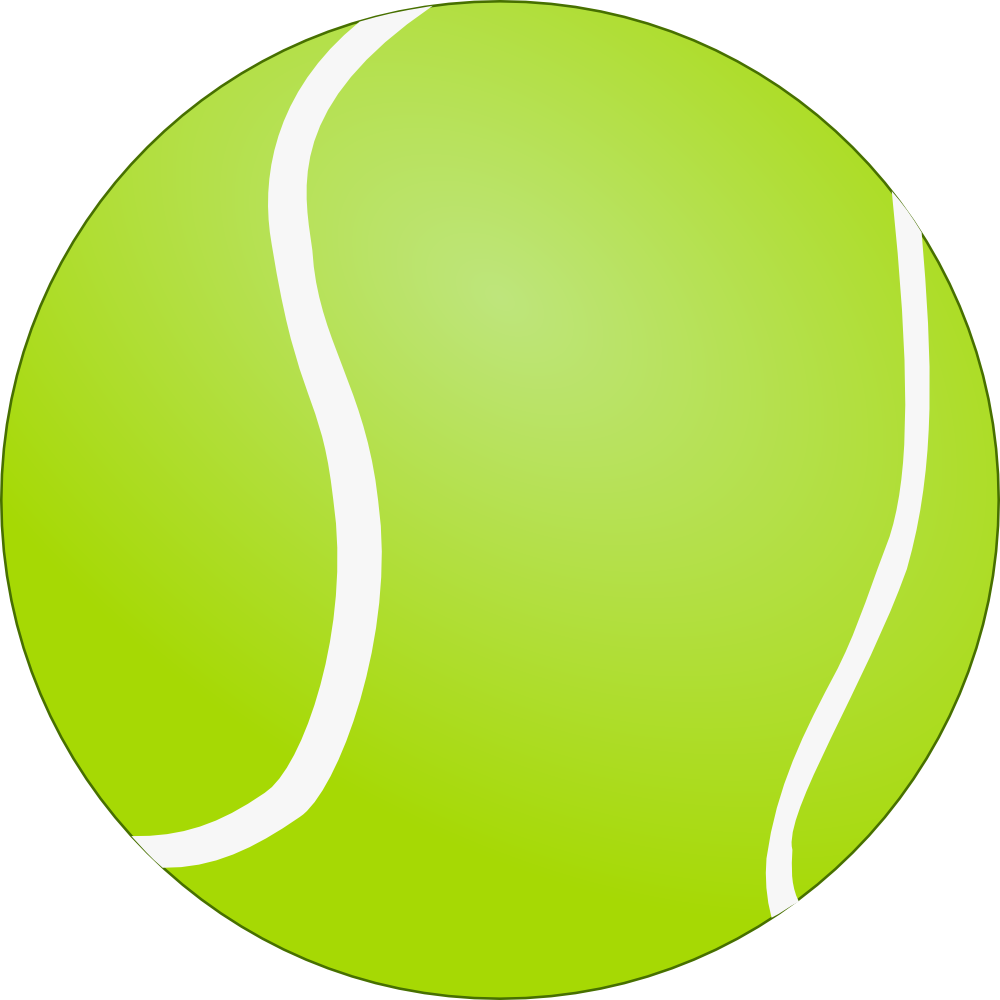 1000x1000 Bouncing Tennis Ball Clipart Free Images