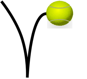 299x270 Tennis Ball Bounce Clip Art