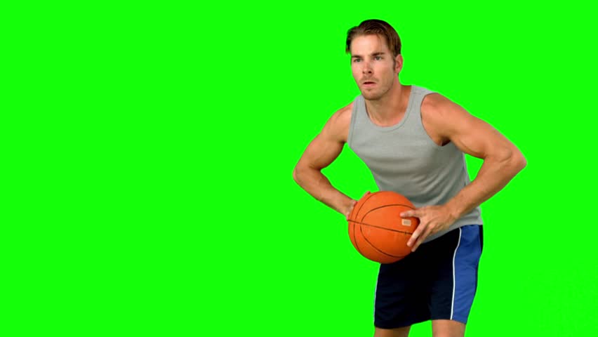 852x480 Basketball Player Bouncing The Ball Stock Footage Video Shutterstock