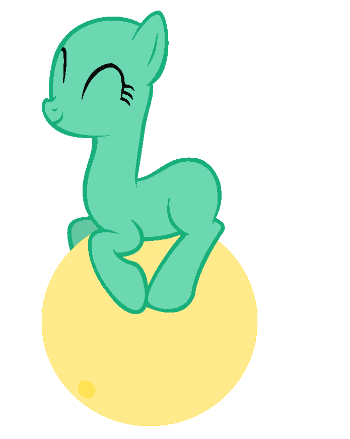 695x871 Mlp Base Bouncy Ball By Twittershy
