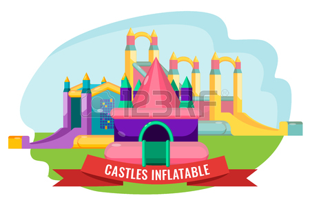 450x300 176 Bounce House Stock Illustrations, Cliparts And Royalty Free