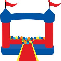 236x236 Carnival Bounce House Clipart