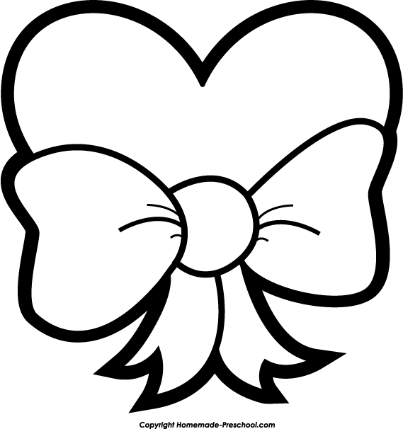 569x606 Drawn Hearts Bow And Arrow