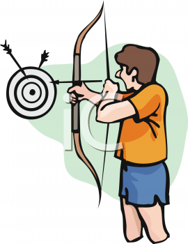 270x350 Royalty Free Archery Clip Art, Sport Clipart