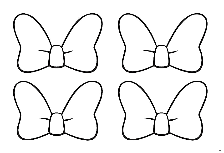 940x642 Minnie Mouse Bow Template Ipdzbce Enticing Snapshot Clip Art