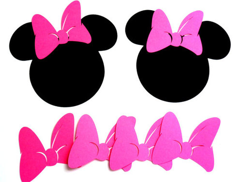 500x375 Minnie Mouse Bow Template Free Download Clip Art 5
