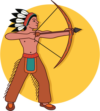 393x436 Bow And Arrow Clipart