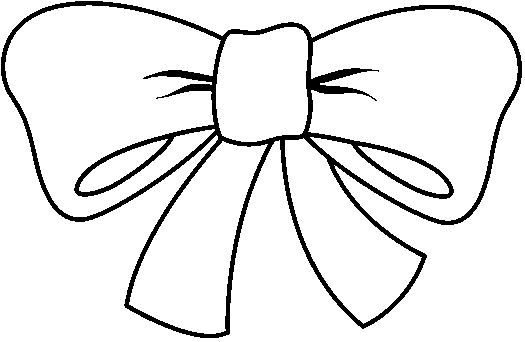 525x342 Black Bow Clipart
