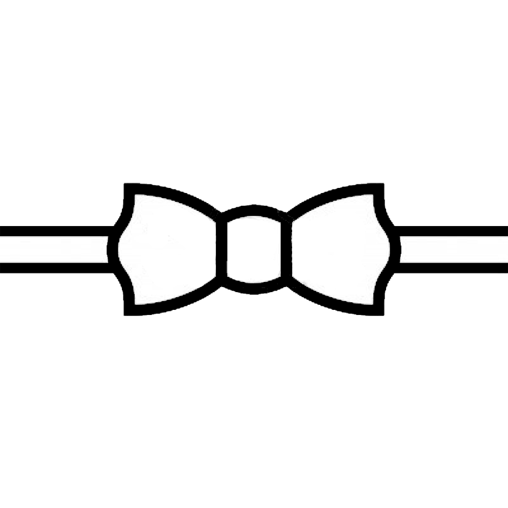 1000x1000 Bow Tie Printable Clipart