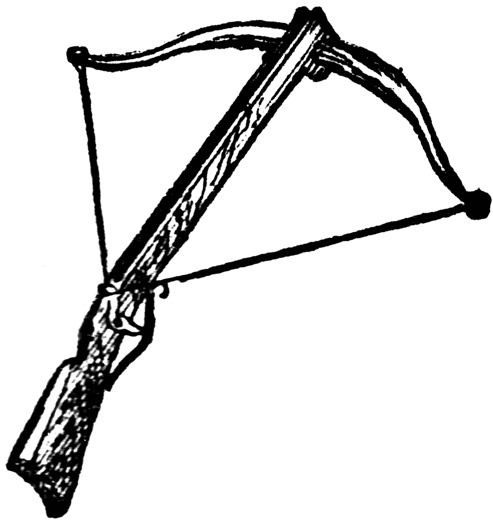 958x1024 Cross Bow Clipart Etc