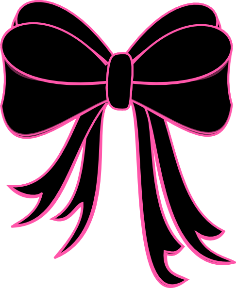 486x594 Black Bow Clipart