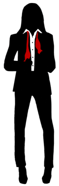 190x600 Bow Tie Clipart Silhouette