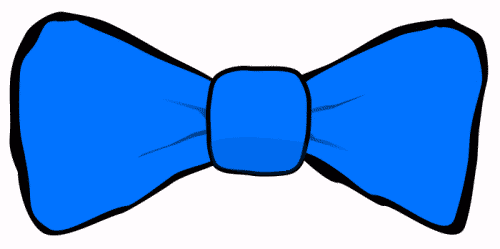 500x249 Bow Tie Clipart Animated
