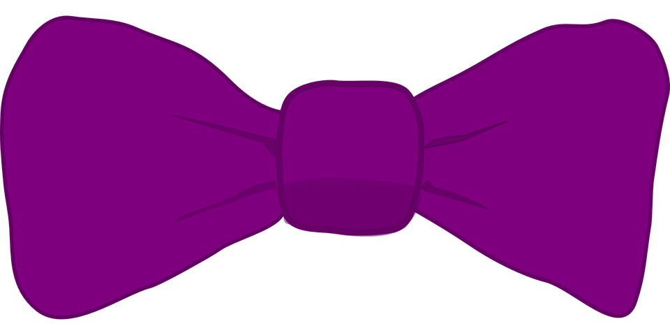 960x480 Violet Clipart Bow Tie