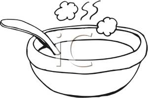 300x199 Stew Clipart Black And White