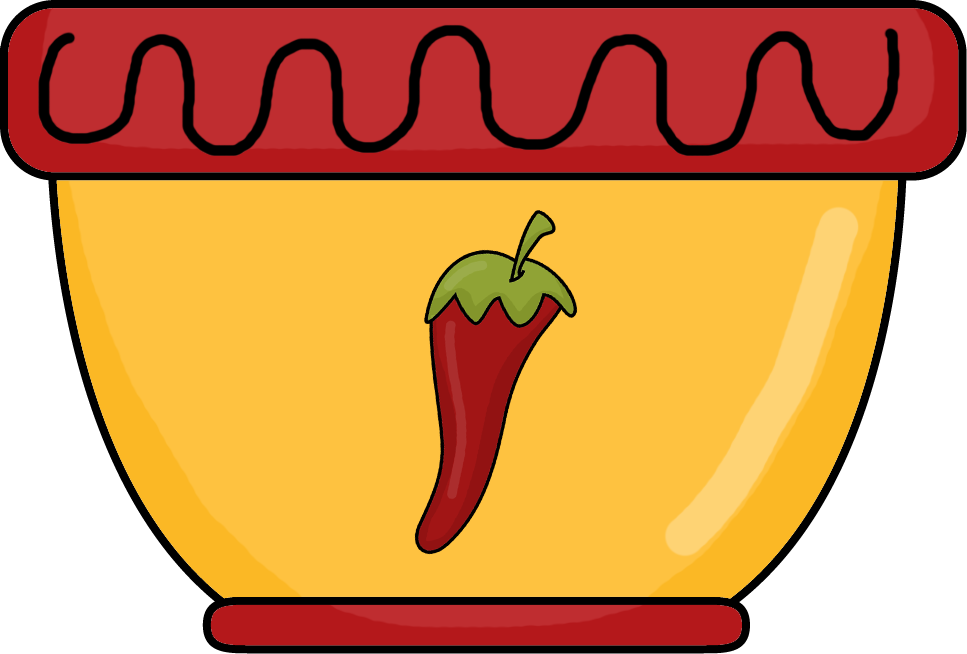 967x654 Bowl Clipart Mexican