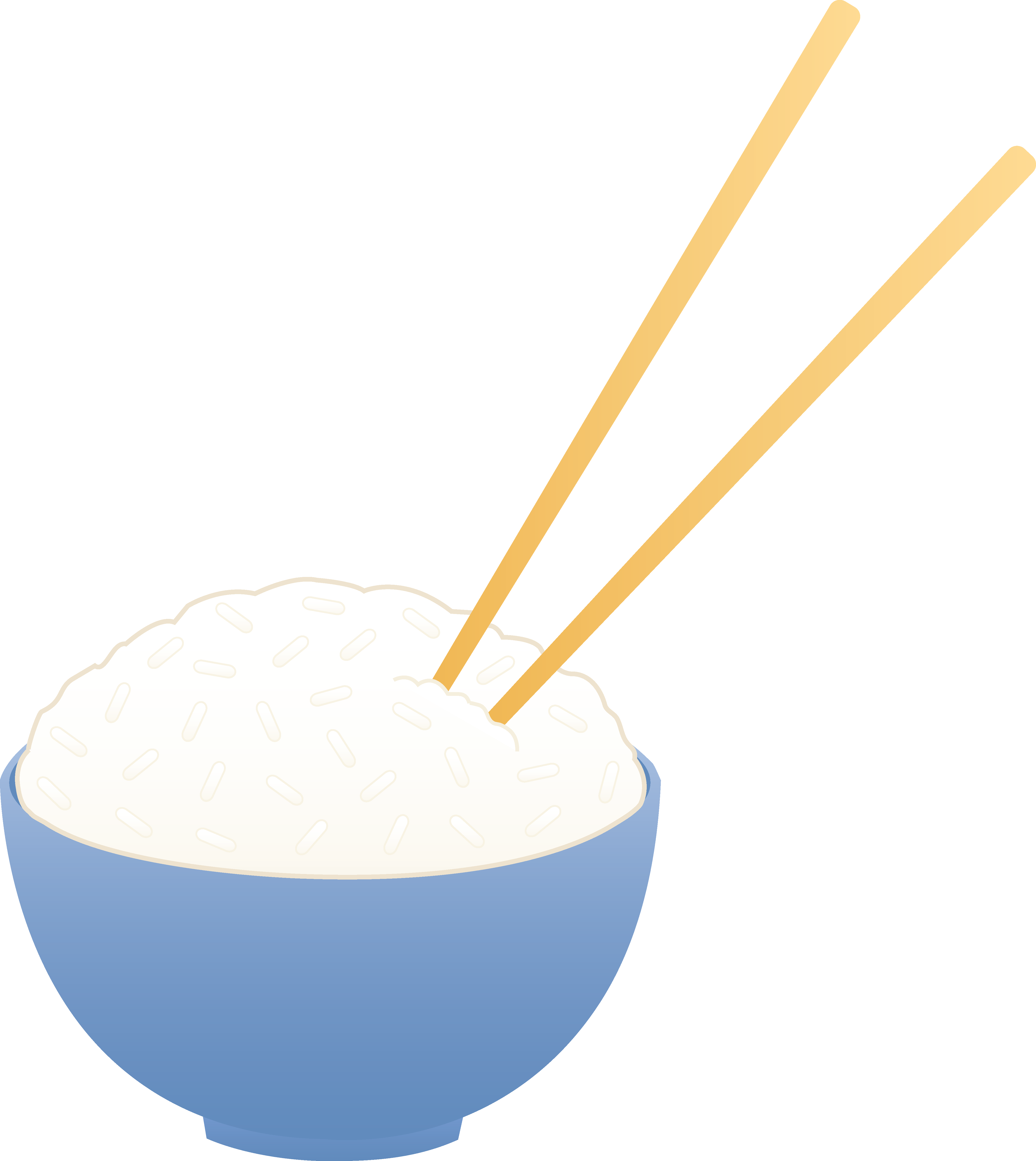 4644x5202 Bowl Of White Rice With Chopsticks