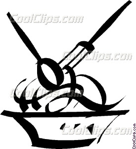 275x300 Bowl Of Spaghetti Vector Clip Art