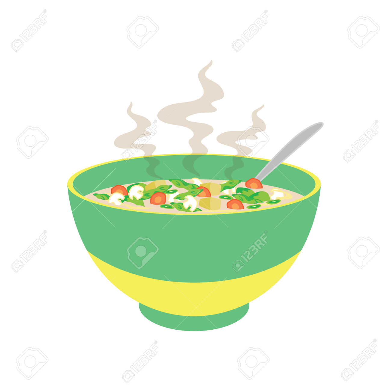 1300x1300 Chicken Soup Clipart Hot Soup