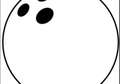 235x165 Well Suited Design Bowling Ball Clip Art B W I Abcteach Com