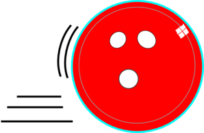 298x195 Bowling Ball And Pins Line Art Free Clip Art Image