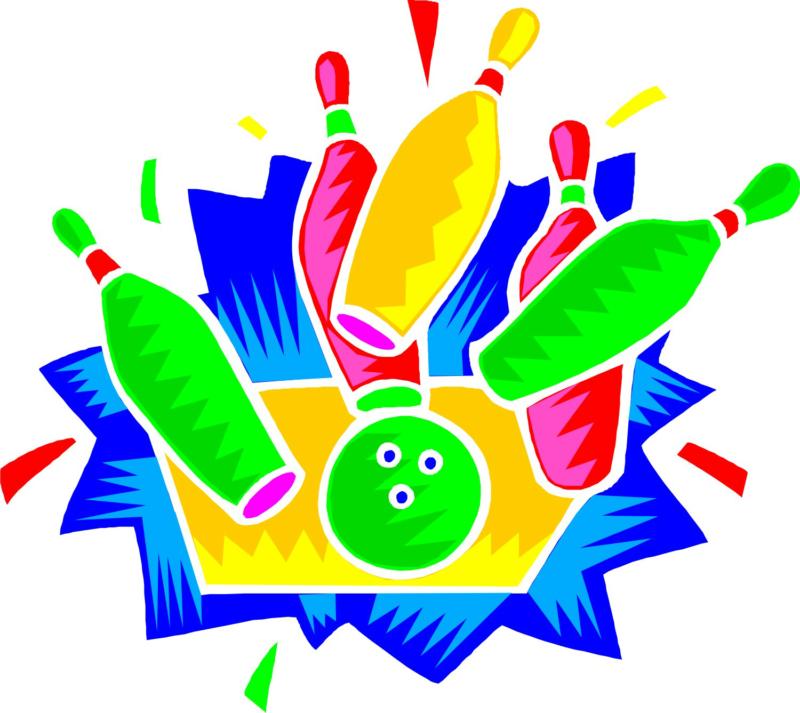 800x713 Bowling Clipart Neon