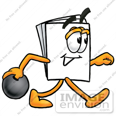 450x450 Clip Art Graphic Of A White Copy And Print Paper Cartoon Character