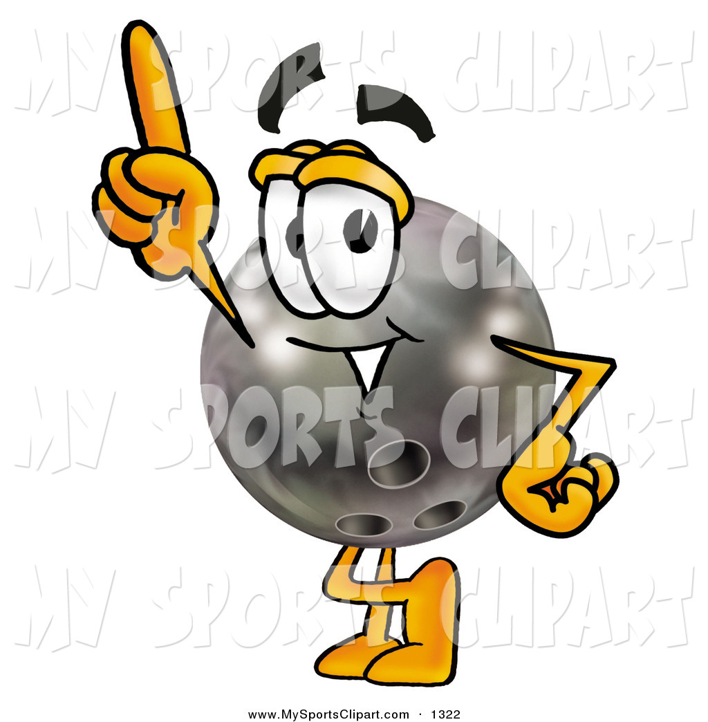 1024x1044 Sports Clip Art Of A Black Bowling Ball Mascot Cartoon Character