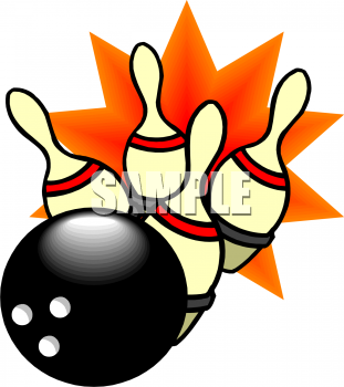 311x350 Royalty Free Bowling Clip Art, Sport Clipart