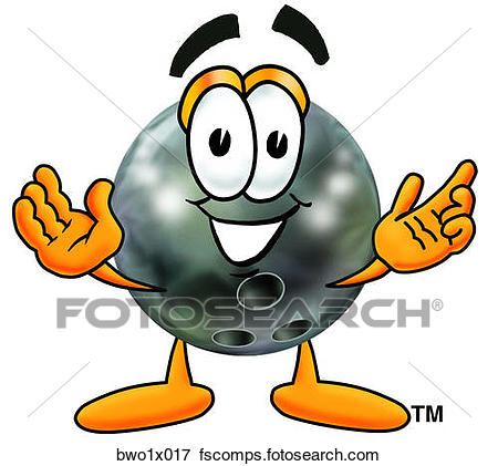 450x421 Clip Art Of Bowling Ball With Hands Out Bwo1x017