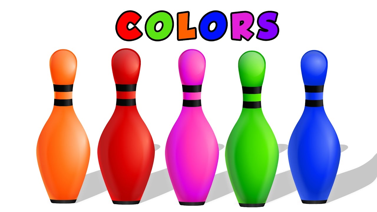 1280x720 Bowling Clipart Colorful