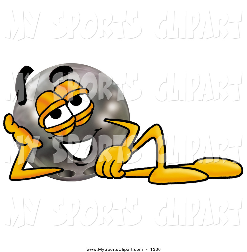 1024x1044 Sports Clip Art Of A Cute And Black Bowling Ball Mascot Cartoon