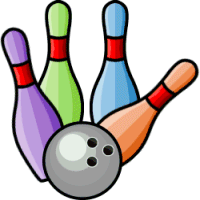 200x200 Clip Art Bowling