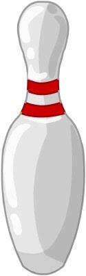125x398 Bowling Birthday Party Printable Bowling Pin Centerpiece