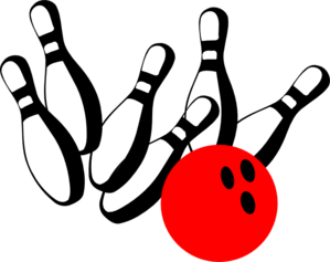 299x237 Bowling Pinred Vector