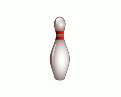 500x400 Cartoon Bowling Pins
