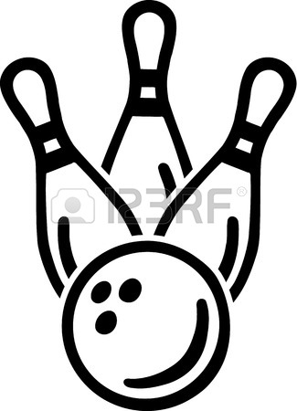 325x450 Bowling Ball Outline Royalty Free Cliparts, Vectors, And Stock