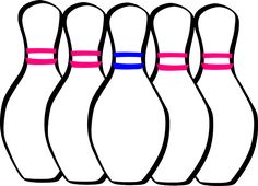 236x170 Bowling Pins And Ball With Reflection Bowling, Font Logo And Fonts