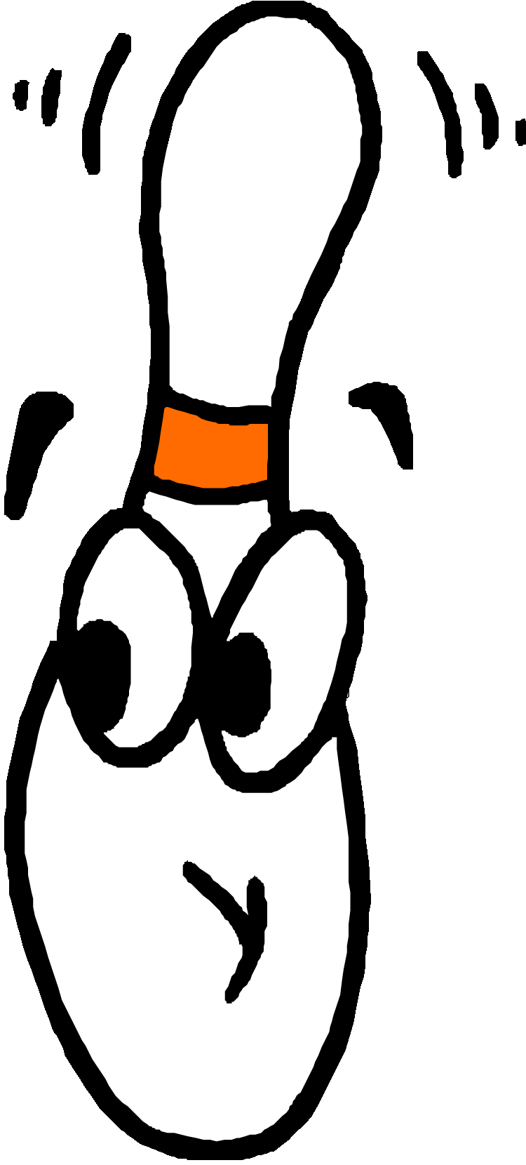 750x1660 Splash Clipart Bowling Pin