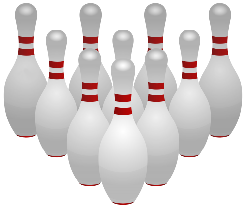 500x423 Bowling Pins Png Clipart Clip Art Four Clip Art