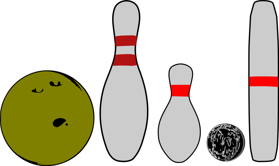 900x536 Bowling Pins And Balls Png 900px Large Size