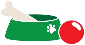 300x158 Clip Art Pet Food Bowls Clipart