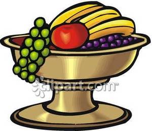 300x258 Fruit Bowl With Grapes