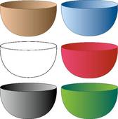 168x170 Bowl Clip Art