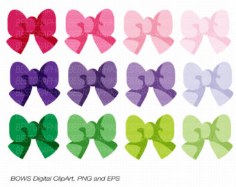 340x270 Bow Clip Art Etsy