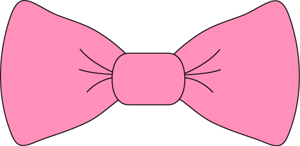423x207 Bows Clipart