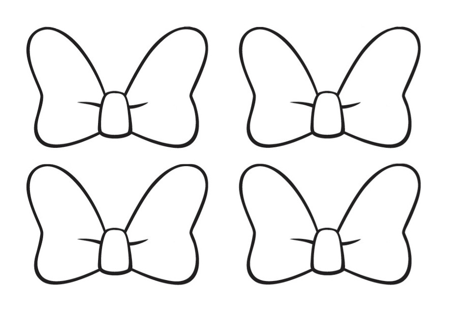 893x610 Bows Clipart