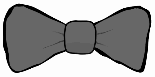 500x249 Bow Tie Clipart Cartoon
